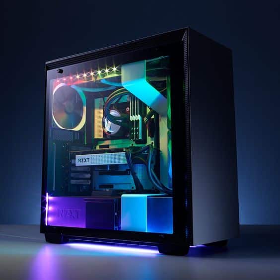 Boitiers gamer RGB