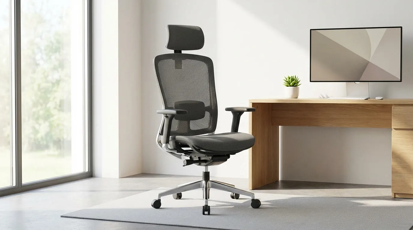 Fauteuil de bureau ergonomique pour améliorer le confort au travail sur ordinateur