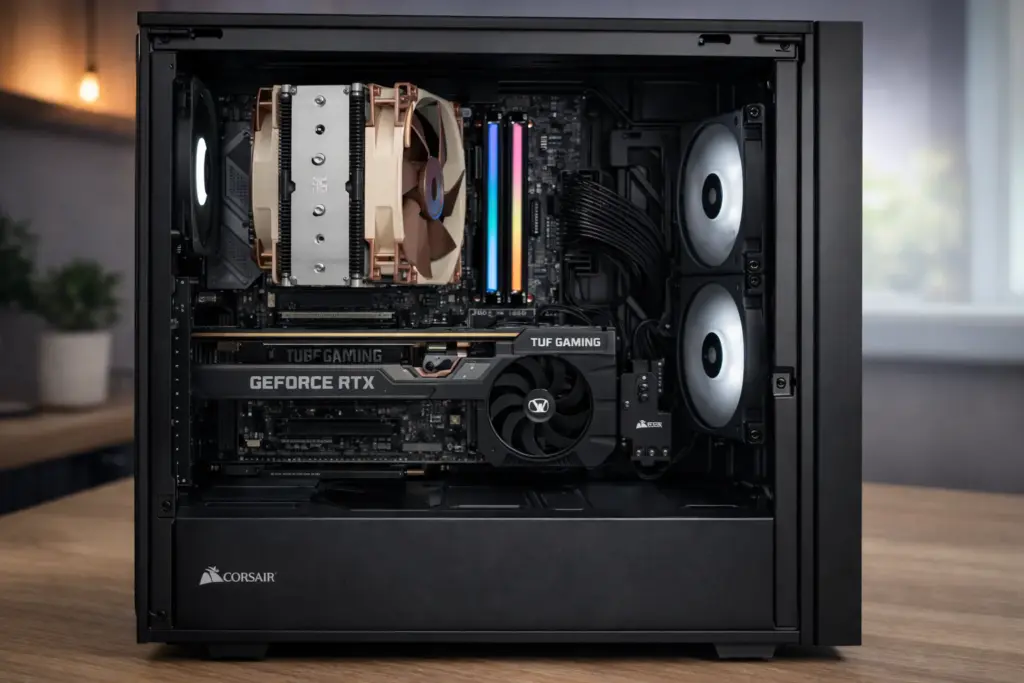 Ordinateur de jeu avec composants puissants