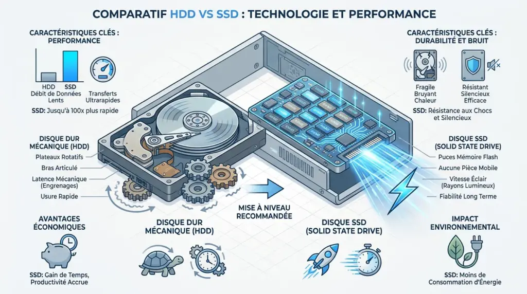 SSD vs disque dur